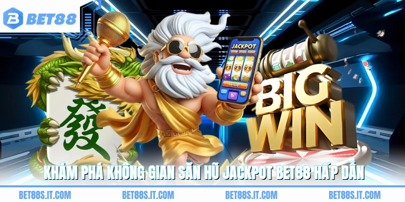Khám phá không gian săn hũ jackpot BET88 hấp dẫn