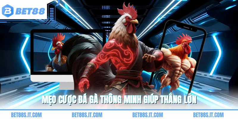 Mẹo cược đá gà thông minh giúp thắng lớn